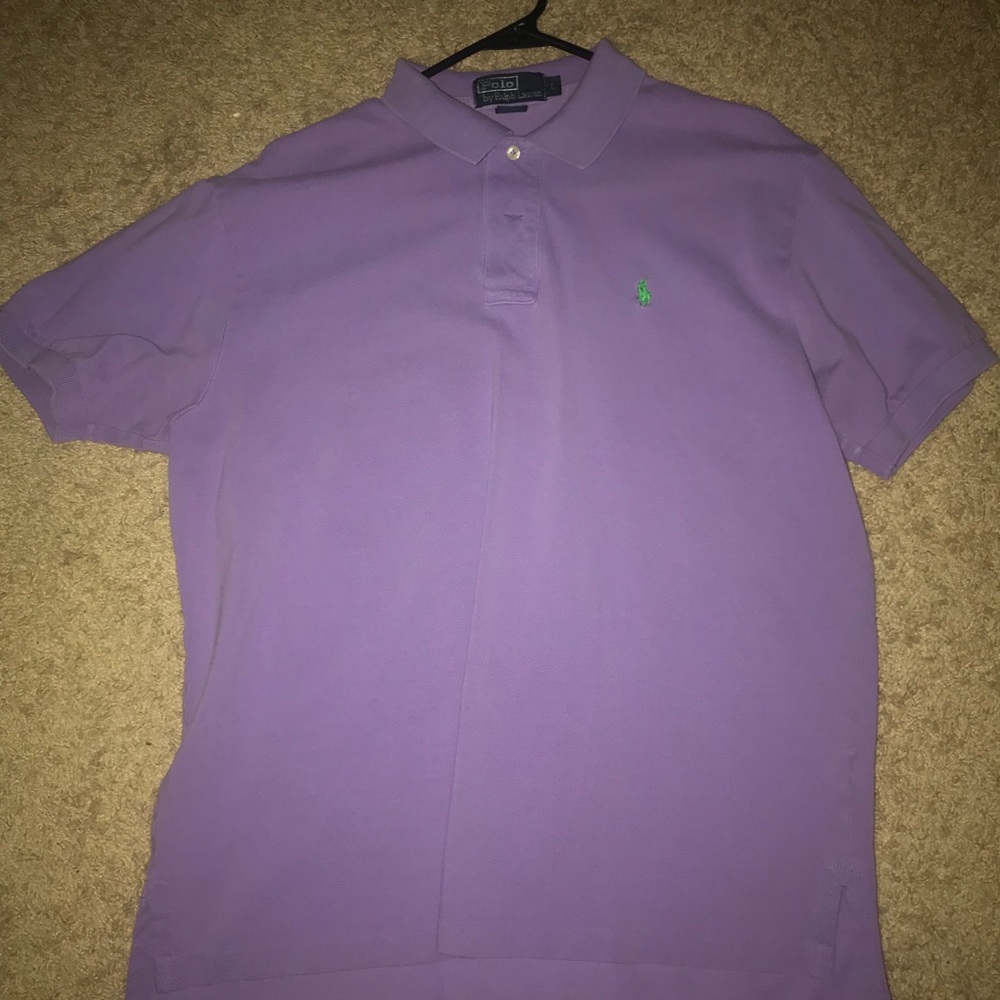 Polo by Ralph Lauren Purple Short Sleeve